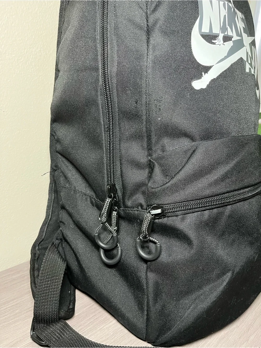 Nike Air Jordan Jumpman Black Backpack School Laptop Travel Bookbag